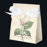 80th Birthday Vintage Magnolia Thank You Favor Box<br><div class="desc">Customizable 80th Birthday Thank You favor Box with Vintage Botanical (magnolia) Watercolors by Pierre-Joseph Redouté. You can easily change text color, font, size and position by clicking the customize button. Matching paper napkins, paper plates, invitation, guest book (spiral notebook) and more... ------- "Pierre-Joseph Redouté (10 July 1759 in Saint-Hubert, Belgium...</div>