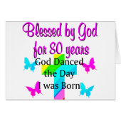 80TH GOD LOVING (Front Horizontal)