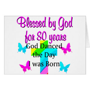 80TH GOD LOVING CARDS