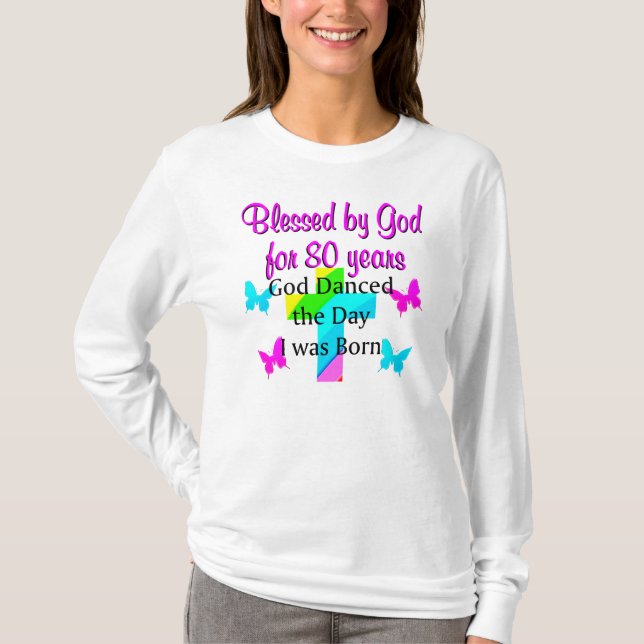 80TH GOD LOVING T-Shirt (Front)