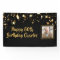 80th or Any Birthday Photo Gold Stars Custom Color