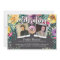 80th Photo Watercolor Floral Female Birthday Party