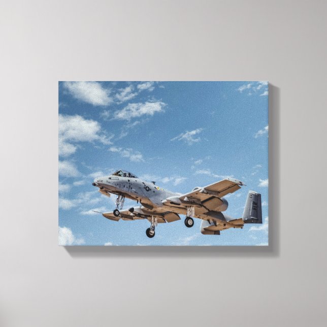 8154-Fighter Jet Canvas Print (Front)