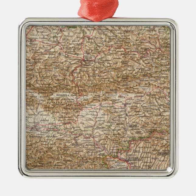 81 Bulgaria Metal Ornament (Front)