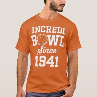 81 Year Old Bowler Bowling 1941 81st Birthday 1 T-Shirt