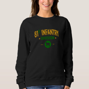 81st Infantry Division - US Military Women Sweatshirt