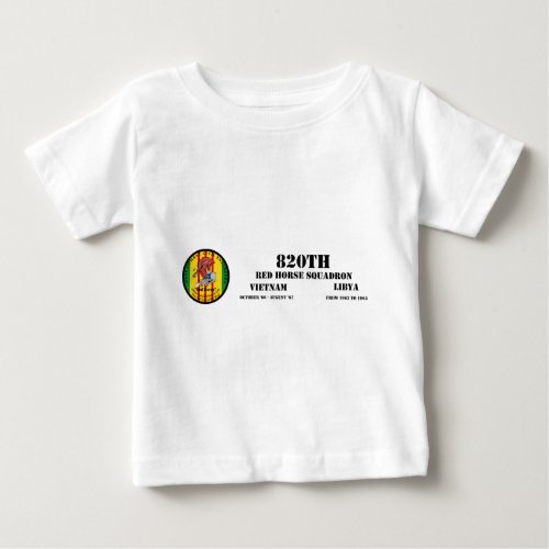 820th Red Horse Squadron Baby T_Shirt