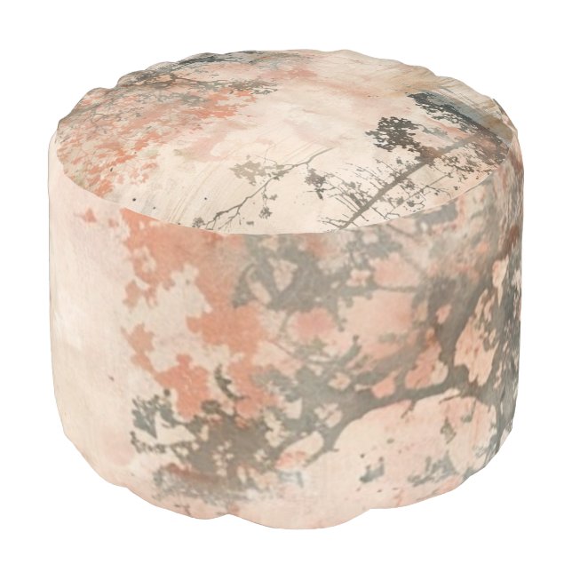 *~* 82 Fantasy Faerie Forest Neutral Dreamy Pouf (Angled Front)