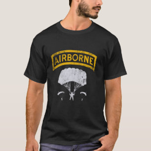 82nd 101st Military Paratrooper Veteran Airborne D T-Shirt