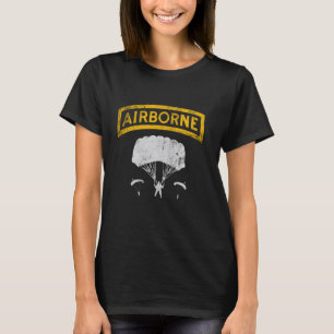 82nd 101st Military Paratrooper Veteran Airborne D T-Shirt