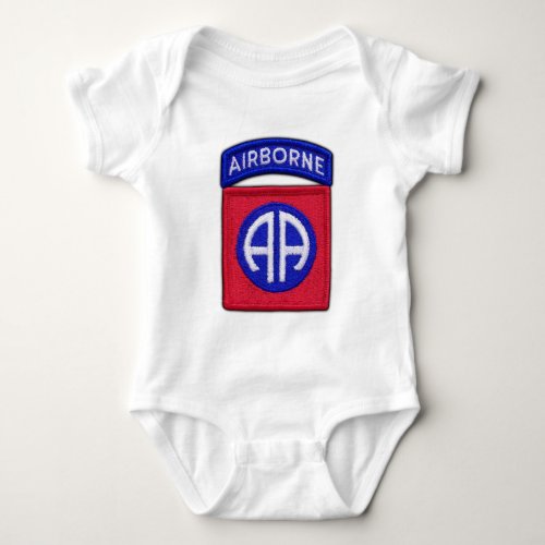 82nd ABN Airborne Div Vets LRRP Baby Bodysuit