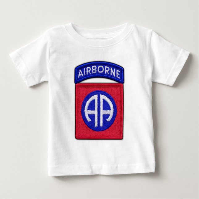 82nd ABN Airborne Div Vets LRRP Baby T-Shirt (Front)