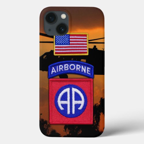 82nd ABN airborne division fort bragg veterans iPhone 13 Case