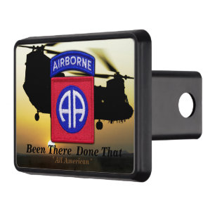 82nd ABN DIV Airborne Fort Bragg veterans vets Hitch Cover