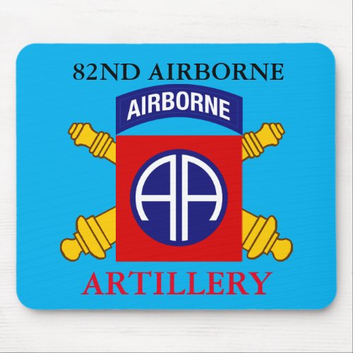 82ND AIRBORNE ARTILLERY MOUSE PAD