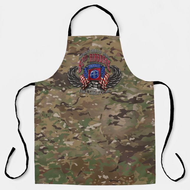 82nd Airborne Camo Apron (Front)