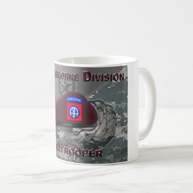82nd Airborne Coffee Mug (Front Right)