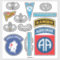 82nd Airborne Custom-Cut Vinyl Sticker