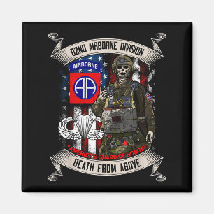 82nd Airborne Di Paratrooper Fort Bragg Jump Wings Magnet