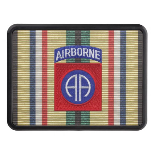 82nd Airborne Div Desert Storm Ribbon Hitch Cover