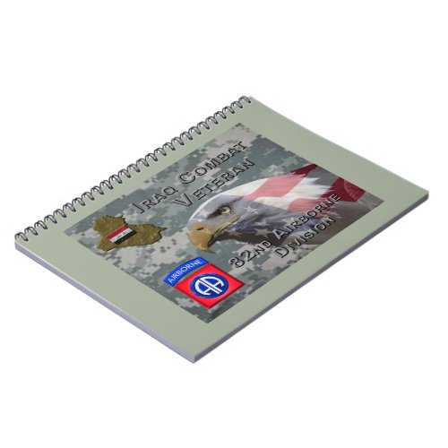 82nd Airborne Div Iraq Combat Veteran Notebook