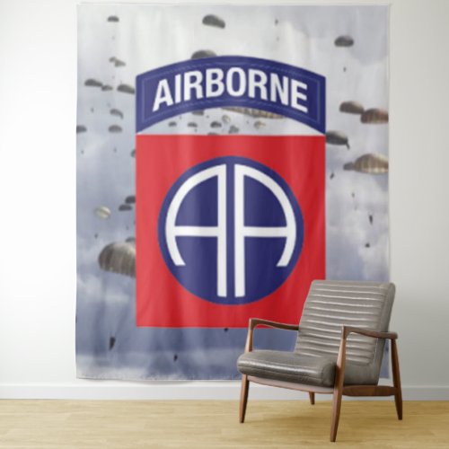 82nd AIRBORNE DIV PHOTO BACKGROUND 2 Tapestry