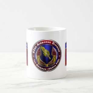82nd Airborne Division 1st Brigade 504th PIR  Color Morph Mug