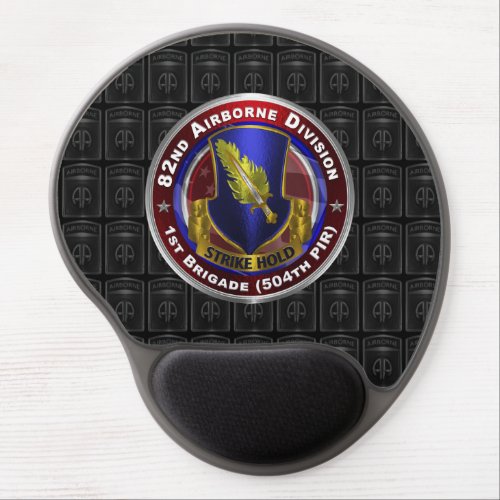 82nd Airborne Division 1st Brigade 504th PIR Gel Mouse Pad