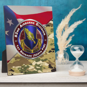 82nd Airborne Division 1st Brigade Plaque