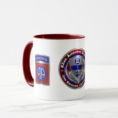 82nd Airborne Division 2nd Brigade 325th PIR Mug