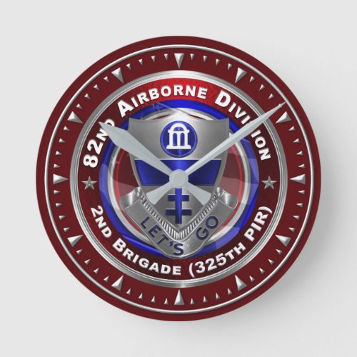 82nd Airborne Division   325th PIR  Round Clock