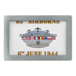 82nd Airborne Division 6th June 1944 Belt Buckle