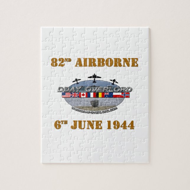82nd Airborne Division 6th June 1944 Jigsaw Puzzle (Vertical)