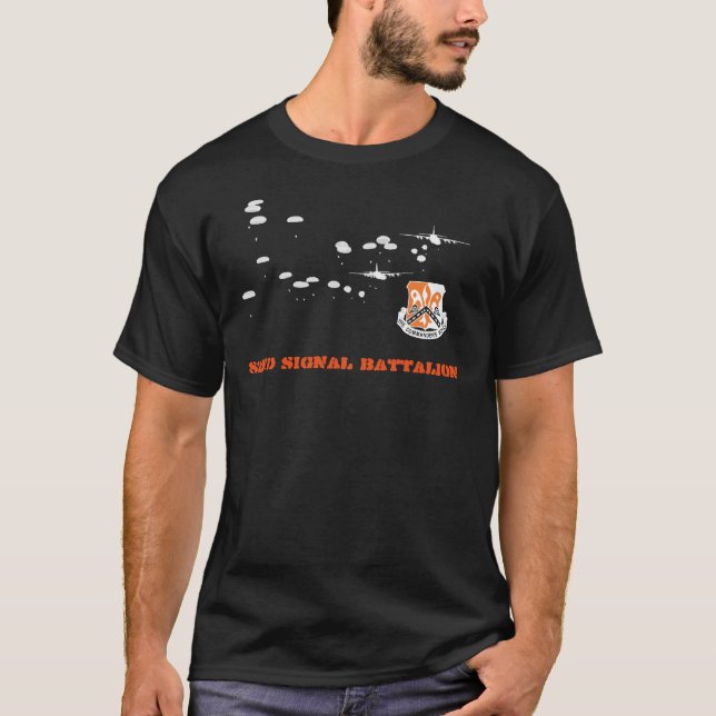82nd Airborne Division 82nd Signal Battalion T T-Shirt (Front)