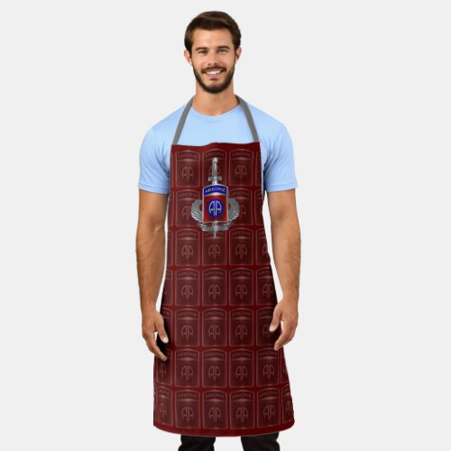 82nd Airborne Division Afghanistan Veteran Apron