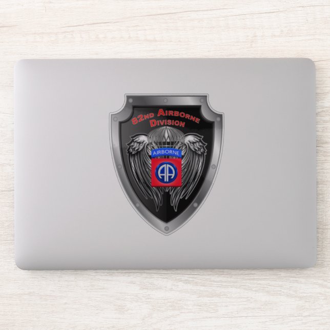 82nd Airborne Division “Airborne All The Way" Sticker (Computer)