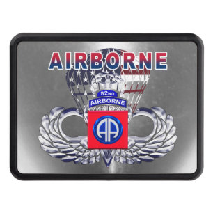 82nd Airborne Division “Airborne” Hitch Cover
