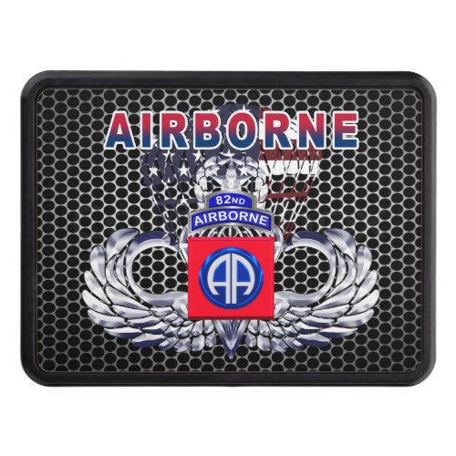 82nd Airborne Division âœAirborneâ Hitch Cover