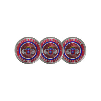 82nd Airborne Division Airborne Ranger Golf Ball Marker