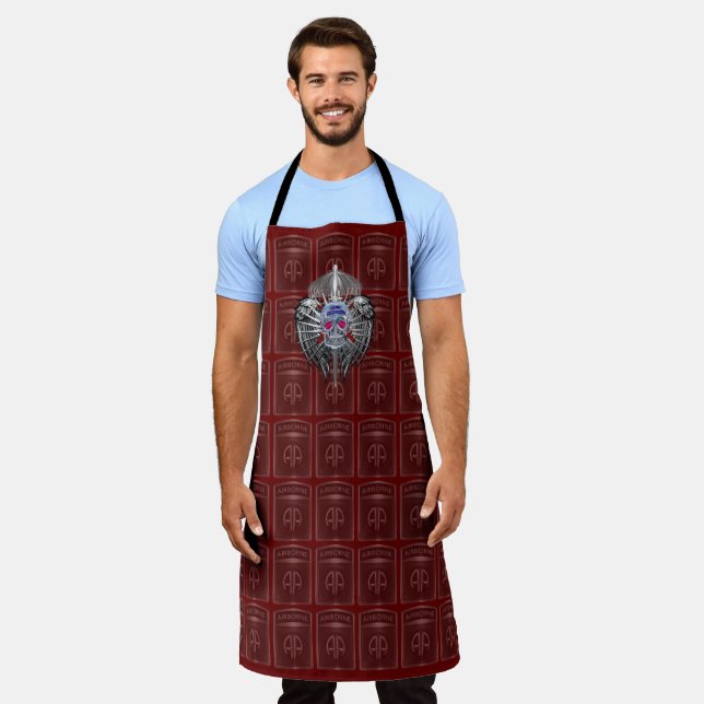 82nd Airborne Division “AIRBORNE WARRIOR” Apron (Worn)