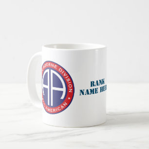 82nd Airborne Division All American Casual Patch Coffee Mug