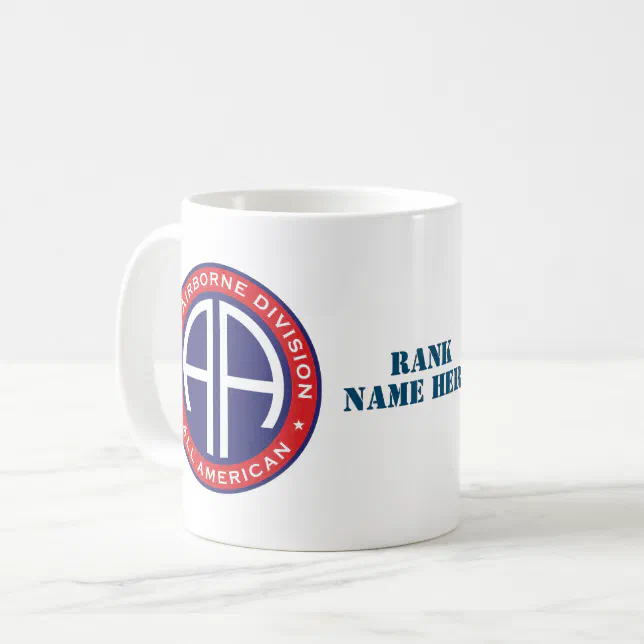 82nd Airborne Division All American Casual Patch Coffee Mug | Zazzle