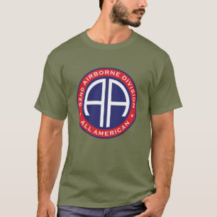 82nd Airborne Division All American Casual Patch T-Shirt