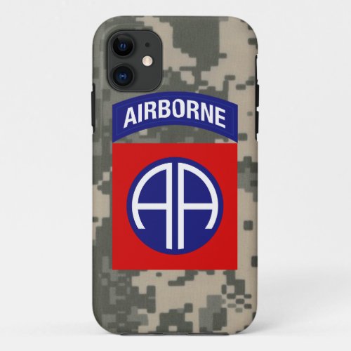82nd Airborne Division All American Division iPhone 11 Case