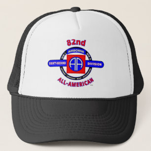 82ND AIRBORNE DIVISION "ALL AMERICAN" DIVISION TRUCKER HAT