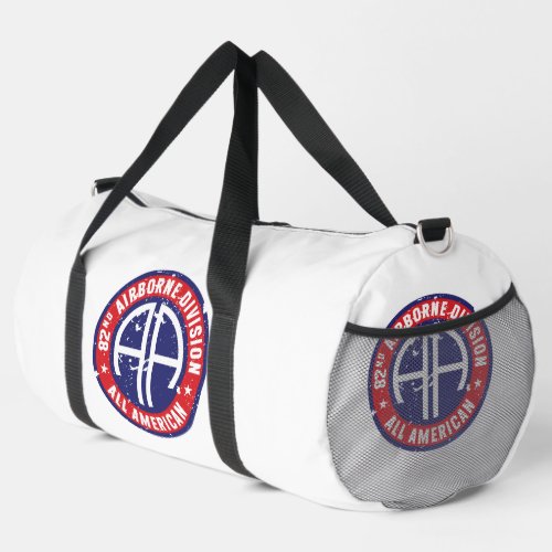 82nd Airborne Division All American Grunge Duffle Bag