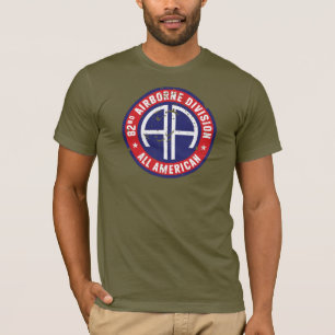 82nd Airborne Division "All American" Grunge T-Shirt