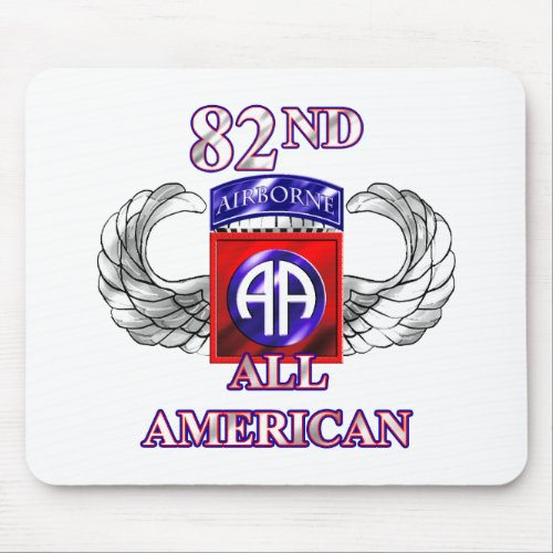 82nd Airborne Division All American Mouse Pad