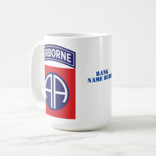 82nd Airborne Division All American Service Badge Coffee Mug