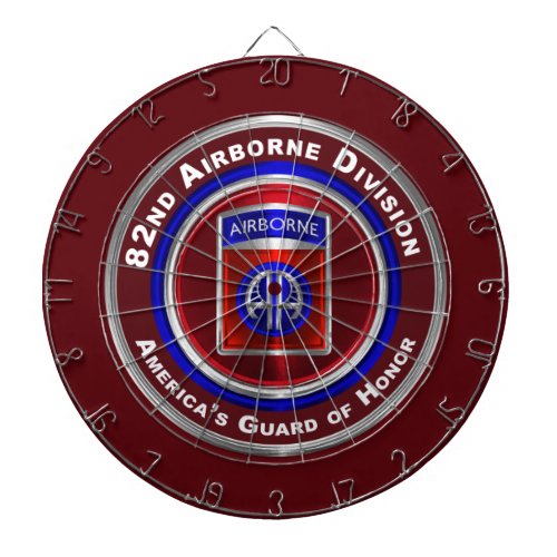 82nd Airborne Division âœAll Americansâ  Dart Board